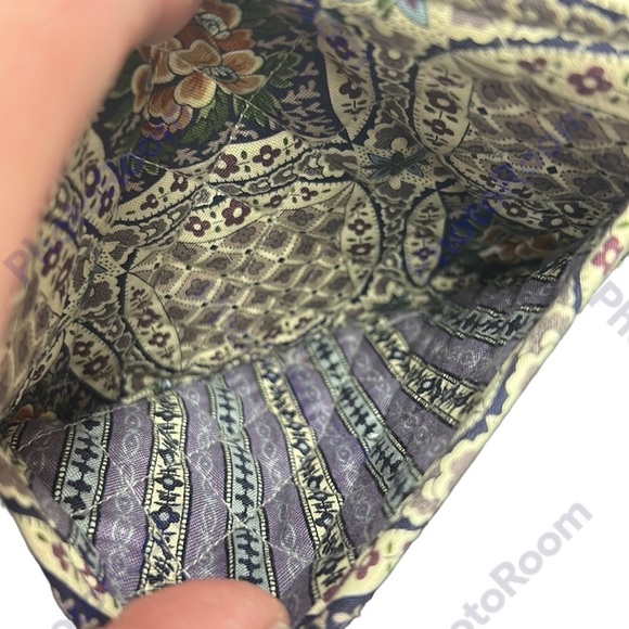 Quilted Crossbody Purse Cottage Core Navajo Floral Boho Grandmacore Multicolor - Picture 8 of 12